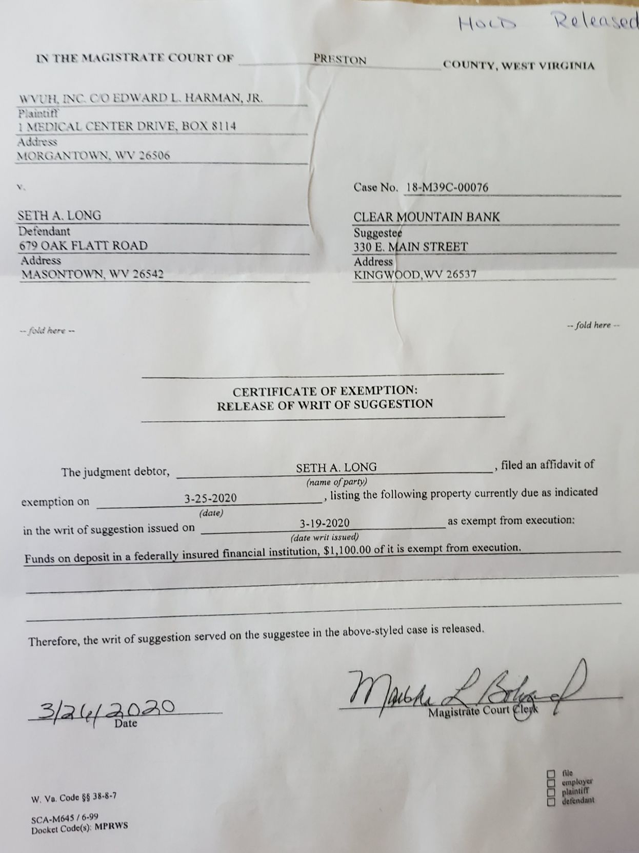 Release of Writ of Suggestion.jpg